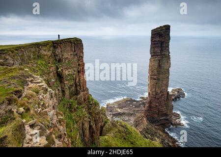 The Old man of Hoy, Orkney, Schottland, Großbritannien Stockfoto