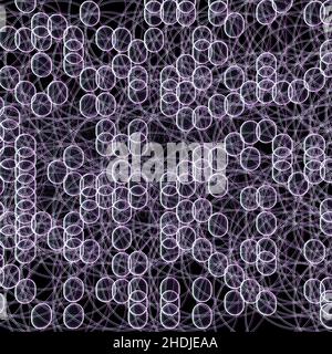 Das violett-magentafarbene Hintergrunddesign. Abstrakter geometrischer violetter Hintergrund. Design abstrakt gemustert 3D Renderer. Stockfoto