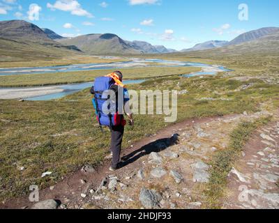 Rucksack, Trekking, Outdoor, Wanderer, Rucksack, Rucksäcke, Rucksack, Outdoor, Wanderer Stockfoto