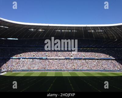 Fußballstadion, Allianz Arena, Fußballstadien, Stadion, Stadion, stadion, Stadien Stockfoto