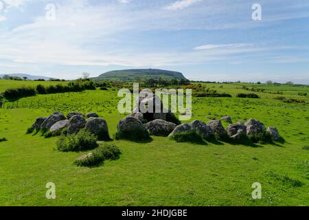 Megalith, carrowmore, Megaliths Stockfoto