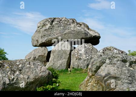 Megalith, carrowmore, Megaliths Stockfoto