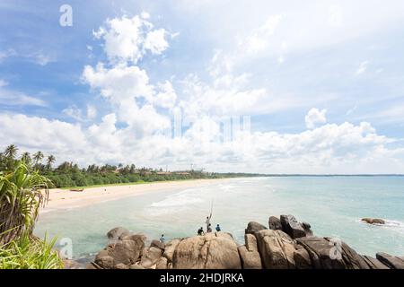 sri lanka, Küstenlinie, ahungalla, sri lankas, Küstenlinien Stockfoto