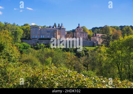 Chastellux-sur-Cure Stockfoto