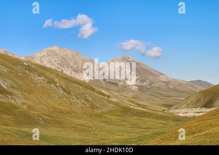 Bergkette, apennin, abruzzen, gran sasso d’italia, Bergketten, Abruzzens Stockfoto