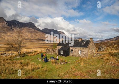 The Fisherfield Six Munros, Schottland Stockfoto