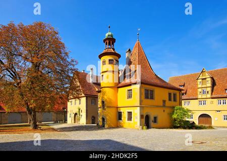 rothenburg ob der tauber, rothenburg ob der taubers Stockfoto