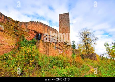 Burg scharfenberg Stockfoto