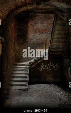 Treppen, Treppen, Treppen, Treppen, Treppen Stockfoto