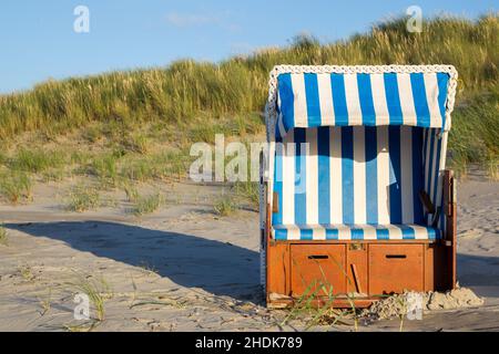 Strandliegen, Liegen Stockfoto