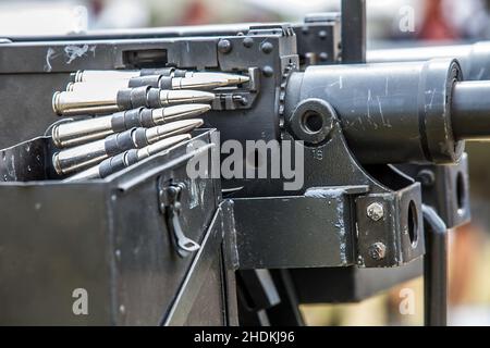 Patrone, Waffe, Patronen, Waffen Stockfoto