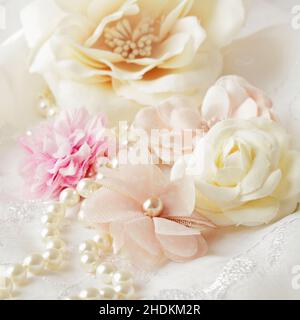 Festlich, Blumenarrangements, Kunstblumen, Festlichkeiten, Blumenarrangements, Falsche Blume Stockfoto