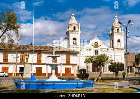 Kirche von Jauja, der Region Junin in Peru Stockfoto