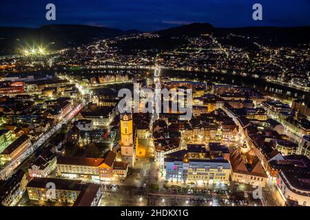 Stadtzentrum, jena, Stadtzentrum, Jenas Stockfoto