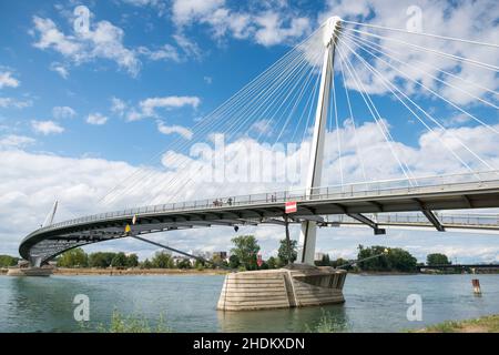 Brücke, Passerelle, mimram-Brücke, Brücken Stockfoto