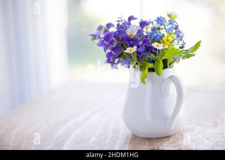 Blumenstrauß, Wildblumen, Blumensträuße, Wildblumen Stockfoto