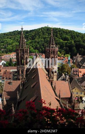 freiburg Münster, freiburg im breisgau, freiburg Minsters, freiburg im Breisgaus Stockfoto