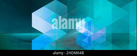 würfel, geometrisch, kubus, Würfel, Geometrie Stockfoto