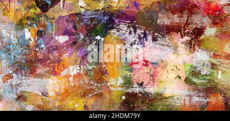 Malerei, abstrakt, Acrylfarbe, Malerei, Abstraktion, Abstracts, Acrylfarben Stockfoto