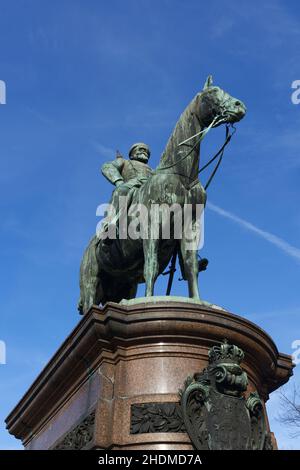 Reiterskulptur, Friedensplatz, Louis IV., Reiterskulpturen Stockfoto