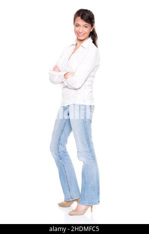 Frau, 30-45 Jahre, weiblich, Damen, Dame, Frauen, 40s, Babyboomer, mittleres Alter, mittleres Alter, Mittleres Alter, mittleres Alter Stockfoto