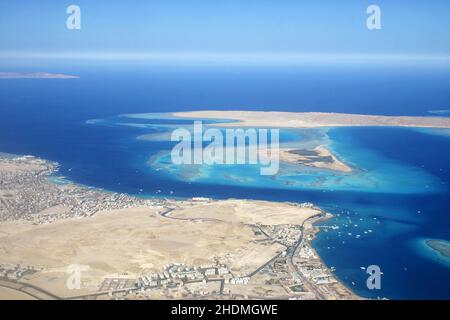 Rotes Meer, Hurghada, rotes Meer, Hurghadas Stockfoto