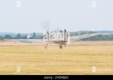 Supermarine Spitfire Mark 1 beim Start Stockfoto