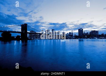 New york, brooklyn Bridge, New yorks, brooklyn Bridges Stockfoto