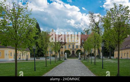 barockschloss, Rammenau, Barockschlösser Stockfoto