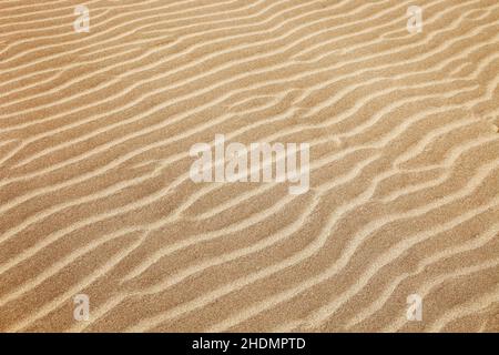 Wüste, Sand, gekräuselt, Wüsten, wüste, sands, Ripsblätter Stockfoto