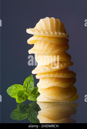 Pasta, Olecchiette, Nudeln, Pasta Stockfoto