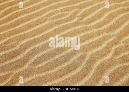 Wüste, Sand, gekräuselt, Wüsten, wüste, sands, Ripsblätter Stockfoto