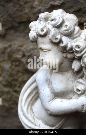 Figur, Engel, Skulptur, Cherub, Figuren, Engel, Skulpturen, Cherubs Stockfoto