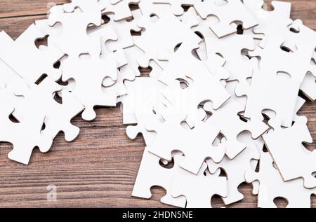 puzzle, Puzzle, Puzzle, Puzzle, Puzzles Stockfoto