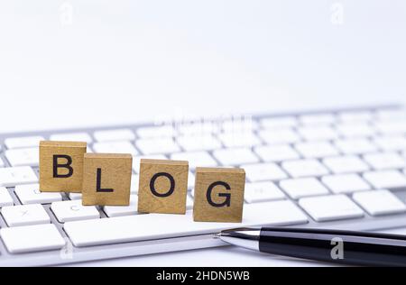 Blog Stockfoto