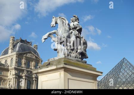 musée du louvre, musée du Louvers Stockfoto