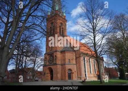 peter-paul-Kirche, Bad oldesloe, peter-paul Kirchen Stockfoto