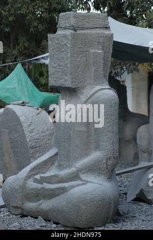 buddha, Maurer, unvollständig, buddhas, Maurer, unvollständige eingaben Stockfoto