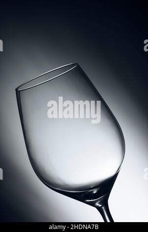 Weinglas, Stielglas, Glaswaren Stockfoto
