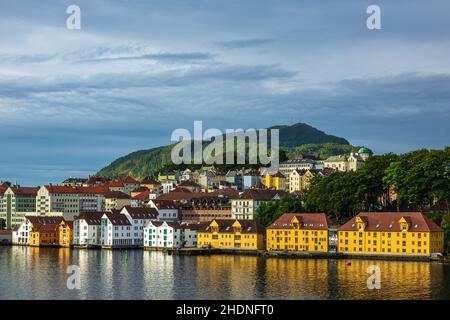 bergen, bergens, Rettung, Bergung Stockfoto