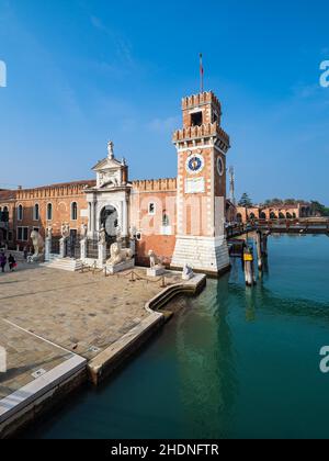 venedig, Arsenal, venedig Stockfoto