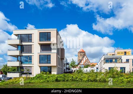 rostock, Wohnungen, rostocks, Wohnung Stockfoto