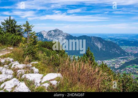 lattengebirge, predigt Stuhl Stockfoto