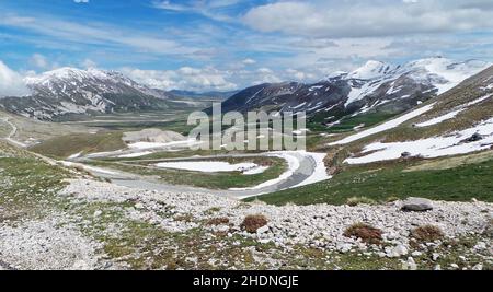 campo Imperatore Stockfoto