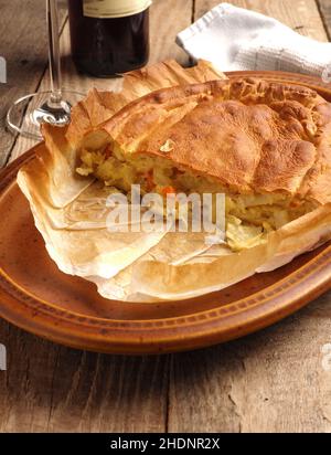 Herzhaft, Kuchen, Herzchen, herzhaft, herzhaft, Torten Stockfoto