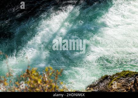 Benham Falls; Deschutes River; in der Nähe von Bend; Oregon; USA Stockfoto