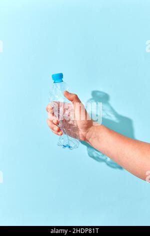 Plastikflasche, Plastikmüll, Plastikflaschen, Plastikmüll Stockfoto
