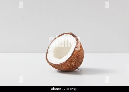 Kokosnuss, Kokosmark, Kokosnüsse, Kokosnussmarken Stockfoto