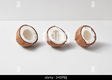 Kokosnuss, Kokosnüsse Stockfoto
