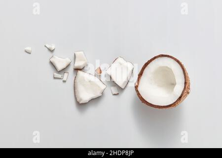 Kokosnuss, Kokosnüsse Stockfoto